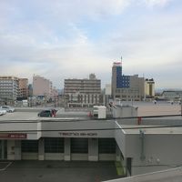 客室からは函館の街が一望でした。