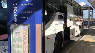 小倉駅ノンストップ便があり便利