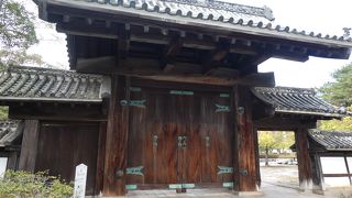 かつての山口藩庁正門・・・