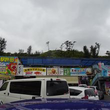 広くはないものの多くの店が並び楽しげ