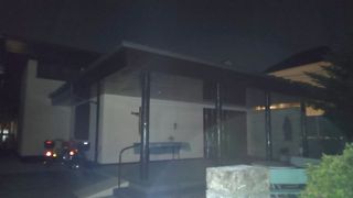 住宅街にある教会