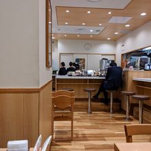 店内は職員さんのご利用