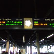 ３月上旬はまだ１５分間隔でした