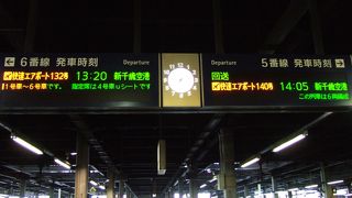 ３月上旬平日昼過ぎの状況