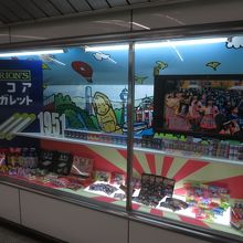 凝った展示です