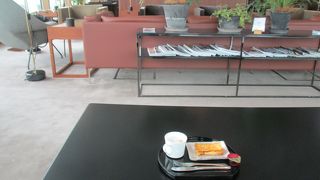 家にいるような雰囲気で朝食を食べる