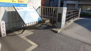 大山通りが丸子川を渡る橋です