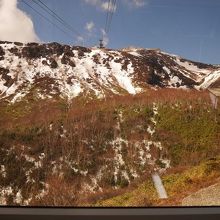 車窓からです。