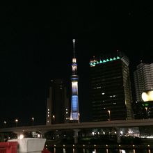 スカイツリーも近くに