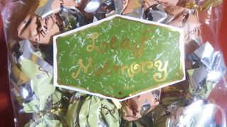 木の葉形のプチチョコレート