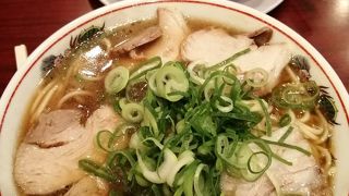 遅くまでやっているラーメン屋さん