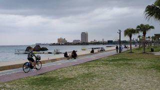 北谷にあるビーチ