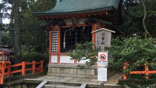 こじんまりした社殿