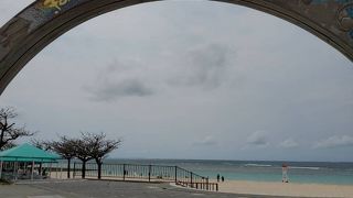 人工ビーチあります