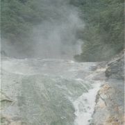 カムイワッカ湯の滝 四の滝