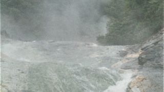 カムイワッカ湯の滝 四の滝