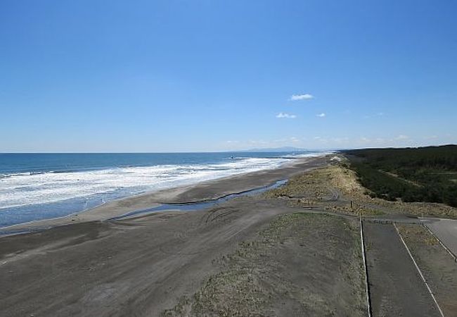 日本の白砂青松100選に選定されている海岸