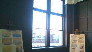 旧東京中央郵便局長室からの眺め