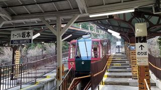 坂本と比叡山を結ぶ日本最長ケーブルカー