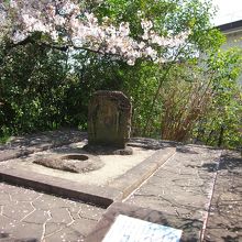 古の芭蕉の句碑