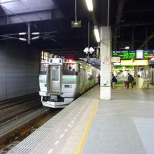 札幌駅で撮影した列車です。