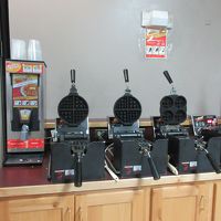 ワッフルを作る機械