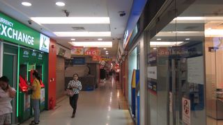 異国感満載のモール