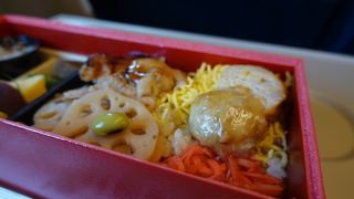 新幹線で食べようと買いました