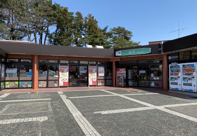 「前沢サービスエリア 下り」お手軽に前沢牛を食べられます♪