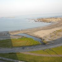 海岸が目の前です