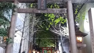 朱色の鳥居や拝殿があり、新宿という場所にいることを忘れる程に、立派な境内で驚かされました。