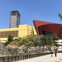 小倉城がわから