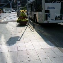 乗って来た西鉄バス