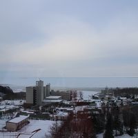 2月中旬は流氷がオホーツク海へ押し寄せます。