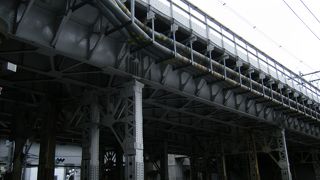 閑散としています