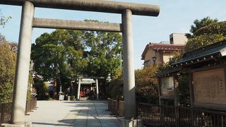 亀有界隈を散策途中