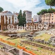 かなりしっかり遺構が残っている古代ローマ遺跡です。