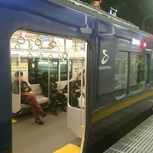 大崎駅にて