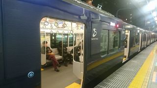 ＪＲ線との直通運転が始まりました