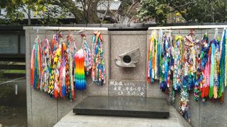 核兵器をなくし、平和を願う火として