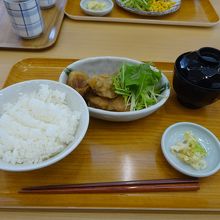 日替わりの豚角煮定食（540円 当時）