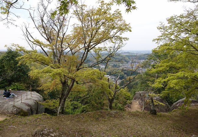 山城の感じがよくわかる