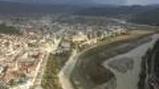 登ってきた後のご褒美のような川