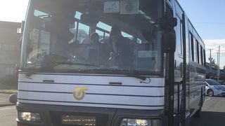 花巻空港からのバスで利用