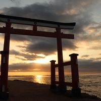 朝、ホテルから歩いて行った青島の風景