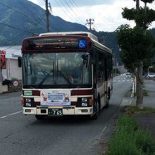 京福バス車両。