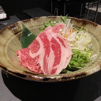 短角牛と岩手牛のしゃぶしゃぶ