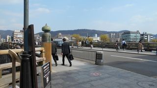 鴨川に架かる大橋