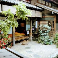 竜馬の生家のセットを再現