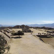 メキシコ中部のオアハカにあるモンテアルバン遺跡です。